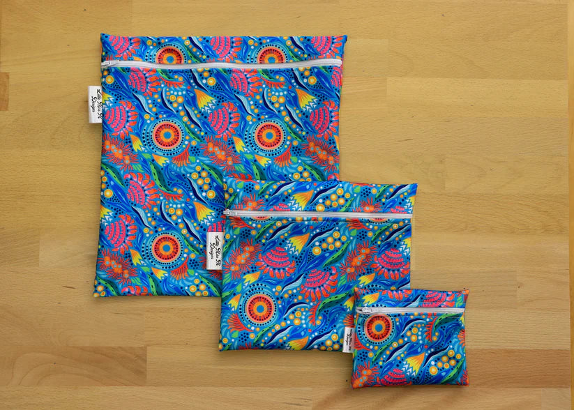 Willow Medium Wet Bag/ Snack Bag